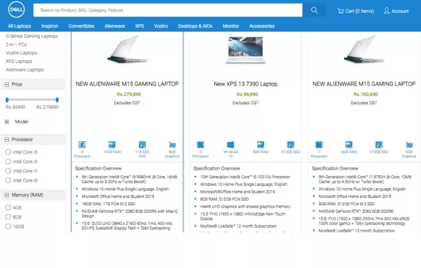DELL (India) screenshot 3